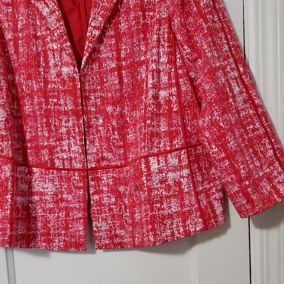 Lafayette 148 New York Italian Print Jacket - Picture 3 of 8